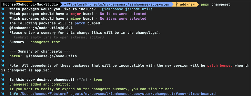 CLI prompt