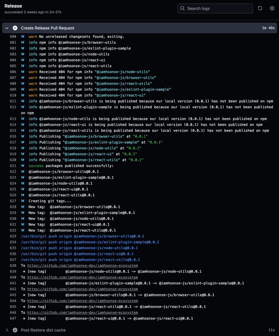 release-workflow-log